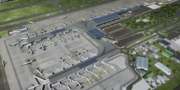 ¿Paneles solares en el Aeropuerto el Dorado?