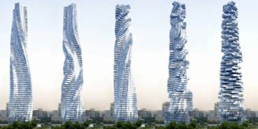 El rascacielos que gira 360 grados 