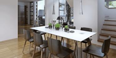 Cinco maneras creativas para decorar el comedor