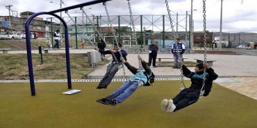 Distrito construyó el parque más grande del barrio El Portal II sector