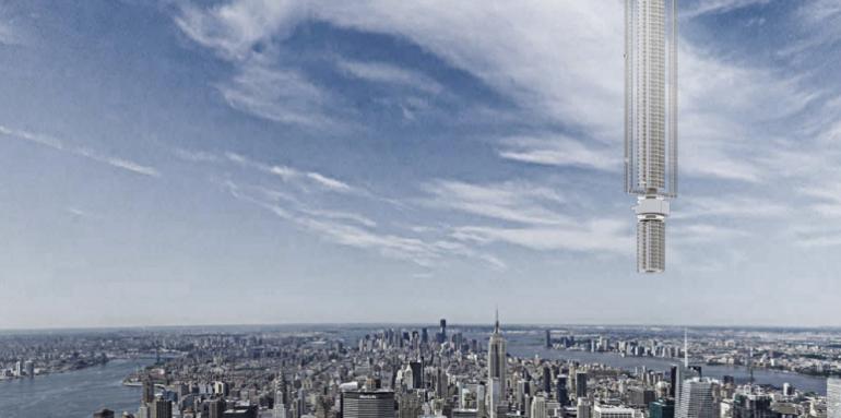 Así es el rascacielos que colgará de un asteroide 