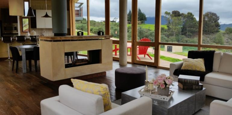 Naturaleza y diseño rústico, una tendencia que se impone en las casas campestres