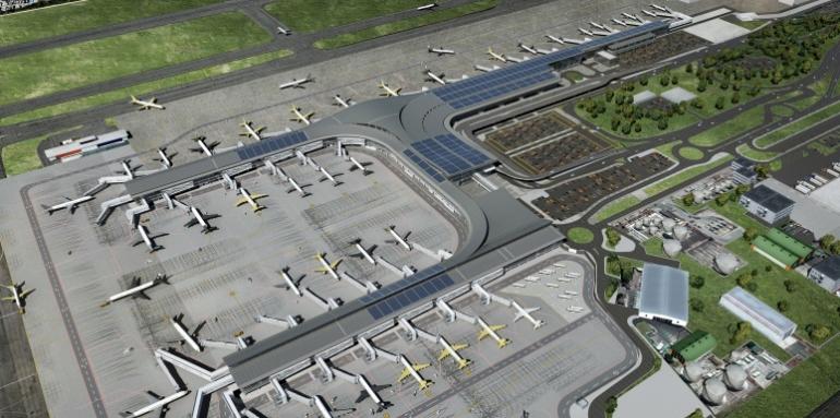 ¿Paneles solares en el Aeropuerto el Dorado?