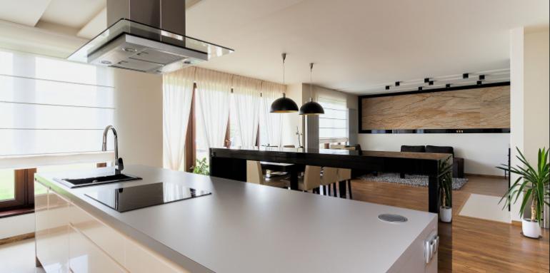 Las cocinas abiertas son tendencia en el hogar