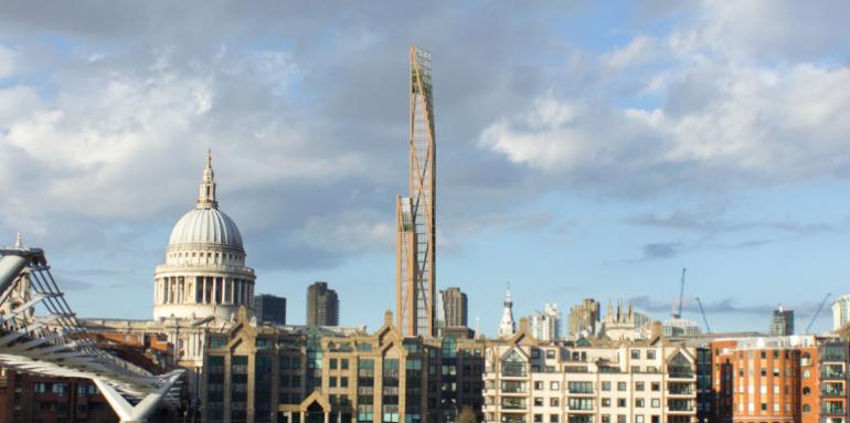 Se construirá el rascacielos en madera más alto del mundo