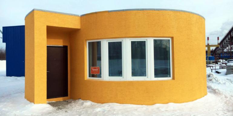 La impresora 3D que construye viviendas en tiempo récord La impresora 3D que construye viviendas en tiempo récord