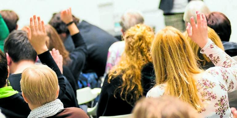 Segunda asamblea para reformar el reglamento 