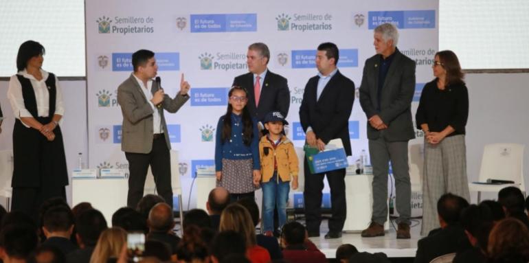 El Gobierno entregó las primeras viviendas de Semillero de Propietarios El Gobierno entregó las primeras viviendas de Semillero de Propietarios