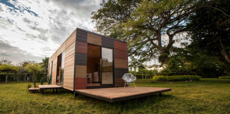 Casas portátiles y sostenibles se fabrican en Colombia Casas portátiles y sostenibles se fabrican en Colombia
